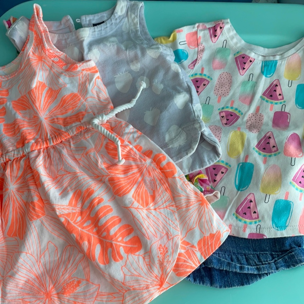 2T girls summer lot